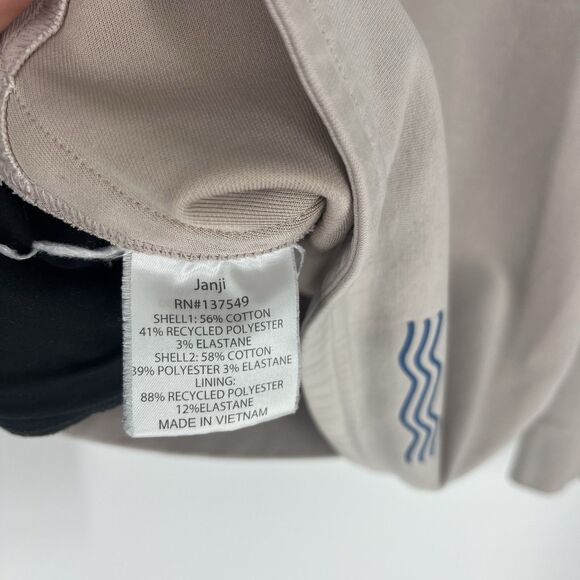 Janji Pullover Sweatshirt Small Womens Purple Crewneck Secure Pocket Running - Picture 9 of 10